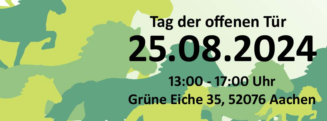 Aktuelles | Veranstaltungen | Aachener Förderstiftung Reittherapie Grüne Eiche, Aachen